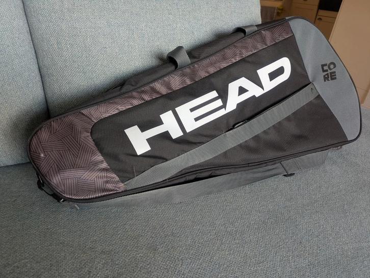 Tennistas HEAD Core 3R Pro Black White, Sport en Fitness, Tennis, Zo goed als nieuw, Tas, Head, Ophalen of Verzenden