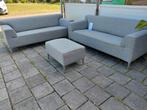 Pode Edit 2 x 3-zitsbank met poef | To refurbish!, Leolux, Modern design refurbished, Info@andriesign.nl, Driepersoons