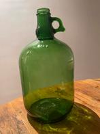 Groene Glazen Fles - One Gallon, Ophalen of Verzenden