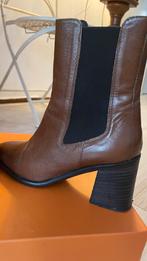 Stefano Lauran Bruine Leren Enkellaarsjes, Kleding | Dames, Schoenen, Bruin, Stefano lauran, Lage of Enkellaarzen, Ophalen of Verzenden