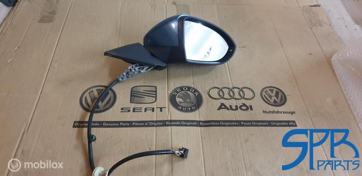 GOLF 7 7.5 RECHTS BUITENSPIEGEL Elektrisch INKLAPBAAR LA5J, Auto-onderdelen, Spiegels, Volkswagen, Nieuw, Ophalen of Verzenden