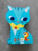 Djeco kat puzzel, Ophalen of Verzenden, 10 tot 50 stukjes, Gebruikt