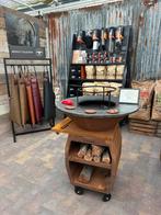 Plancha Companero in zwart of cortenstaal, Tuin en Terras, Houtskoolbarbecues, Ophalen, Nieuw