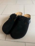 Birkenstock Boston Zwart Maat 43 - Met Doos!, Verzenden, Zo goed als nieuw, Zwart, Sandalen