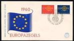 Nederland 1960  - FDC E45  -  Europa, Postzegels en Munten, Postzegels | Eerstedagenveloppen, Verzenden, Onbeschreven, Nederland