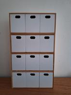 Ladekastjes van Ikea met gevefde frontjes, 5 laden of meer, Ophalen of Verzenden, 25 tot 50 cm, Minder dan 100 cm