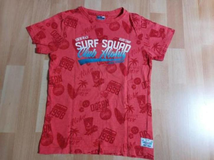 Rood t-shirt *Scamps & Boys*, Kinderen en Baby's, Kinderkleding | Maat 140, Zo goed als nieuw, Jongen, Shirt of Longsleeve, Ophalen of Verzenden