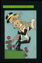 Jean Dulieu uit serie Paulus de Boskabouter (2), Ophalen of Verzenden, 1920 tot 1940, Ongelopen, Sterren en Beroemdheden