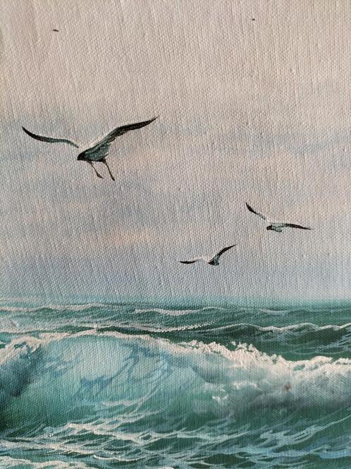 Goudgerande Zee, Antiek en Kunst, Kunst | Schilderijen | Klassiek, Ophalen