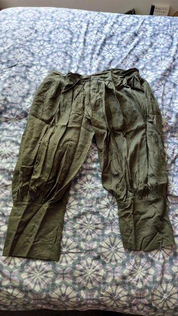Linnen vikingbroek XL beschikbaar voor biedingen