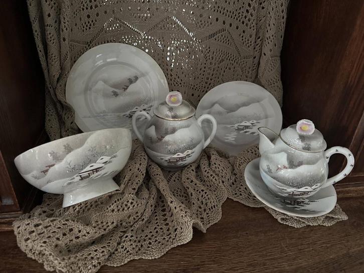 ontbijtservies, Antiek en Kunst, Antiek | Servies compleet, Ophalen