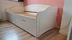 Bedbank / kajuitbed / eenpersoons met bedlades - 90x200 hout, Ophalen, Gebruikt, 90 cm, Eenpersoons