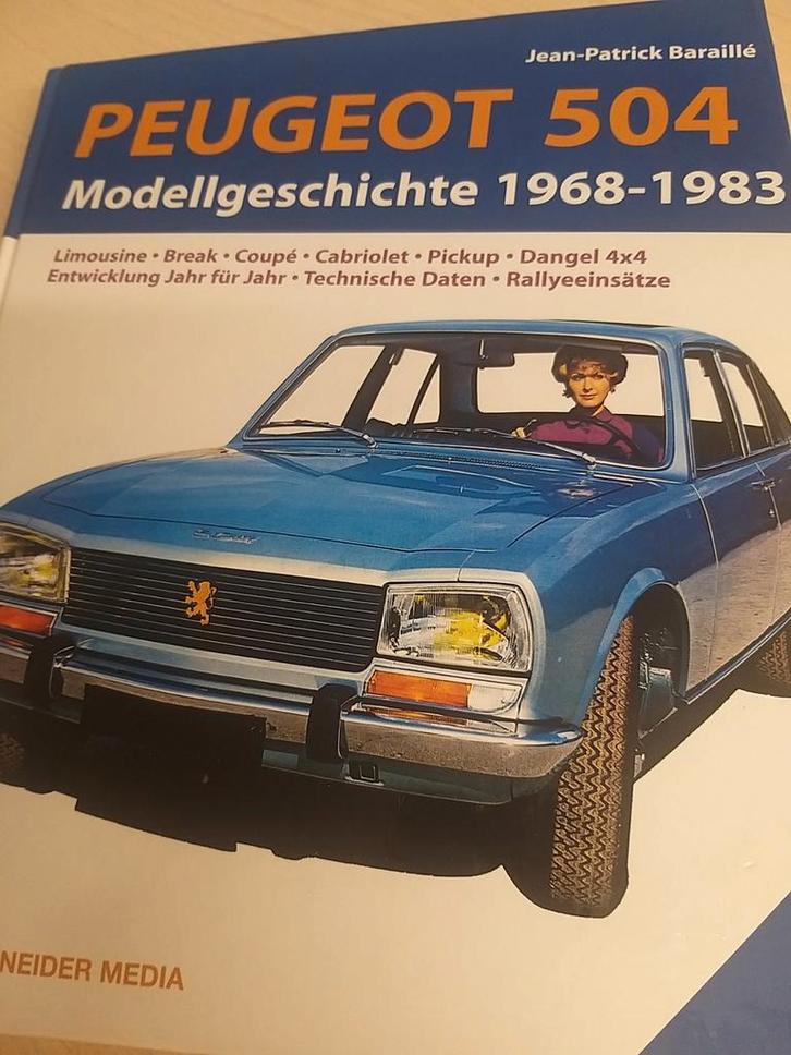 boek Peugeot 504 gehele bouwtijd Peugeot 504 cabrio 504coupé, Boeken, Auto's | Boeken, Nieuw, Peugeot, Ophalen of Verzenden