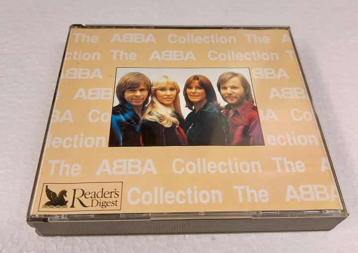 ABBA 4-CD COLLECTION Readers Digest France 1992, Cd's en Dvd's, Cd's | Pop, Gebruikt, 1980 tot 2000, Boxset, Verzenden