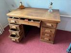 Vintage Bureau met Veel Opbergruimte teab, Ophalen, Gebruikt, Bureau