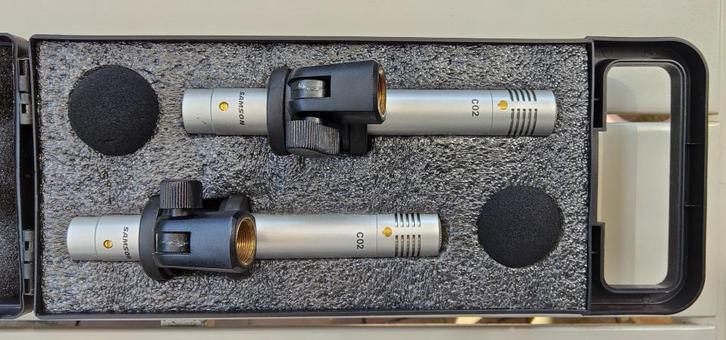 2st Samson C02 Condensor microfoon, Muziek en Instrumenten, Microfoons, Zo goed als nieuw, Instrumentmicrofoon, Ophalen of Verzenden