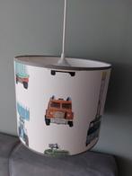 Leuke hanglamp voor de kinderkamer - jongens thema, Ophalen, 25 tot 50 cm, Rond, Zo goed als nieuw