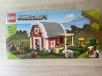 Lego Minecraft De Rode Schuur (21187), Ophalen of Verzenden