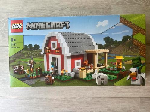 Lego Minecraft De Rode Schuur (21187), Kinderen en Baby's, Speelgoed | Duplo en Lego, Ophalen of Verzenden