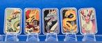 (A387) SCOTTSDEALE MINT  5 STUKS COLOR DRAGONS  ONE OUNCE, Ophalen of Verzenden, Zilver
