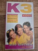 Nieuwe video originele K3, Cd's en Dvd's, VHS | Kinderen en Jeugd, Alle leeftijden, Ophalen of Verzenden, Zo goed als nieuw, Tekenfilms en Animatie