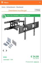 Muurbeugel tot 80 inch, Audio, Tv en Foto, Televisiebeugels, Nieuw, Ophalen