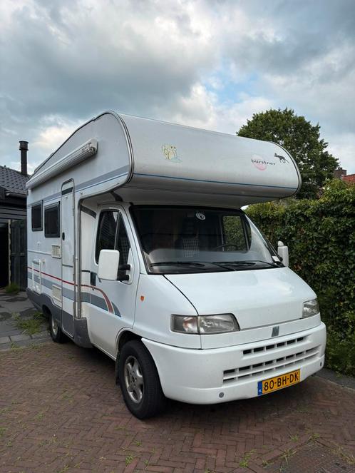 Compacte Camper Burstner (Fiat Ducato), Caravans en Kamperen, Campers, Particulier, tot en met 4, Alkoof, Bürstner, Fiat, Diesel