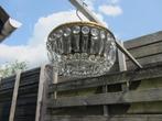 ZEER MOOIE ANTIEKE KRISTALLEN PLAFONNIERE DIAMETER 30 CM, Antiek en Kunst, Ophalen