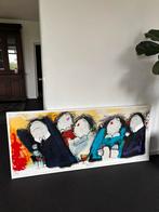 Gerdine Duysens olieverf schilderij ‘relaxt’, Ophalen