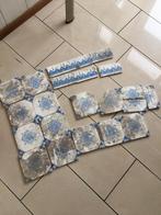 Oude tegeltjes delfsblauw Delfs blauw 15x15, Gebruikt, Minder dan 5 m², Wandtegels, Keramiek