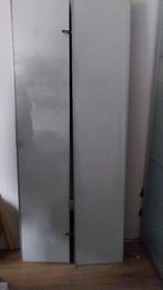 Deuren IKEA Billy, aluminium frame met glasplaaat. Set van 2, Huis en Inrichting, Ophalen, Minder dan 50 cm, Zo goed als nieuw