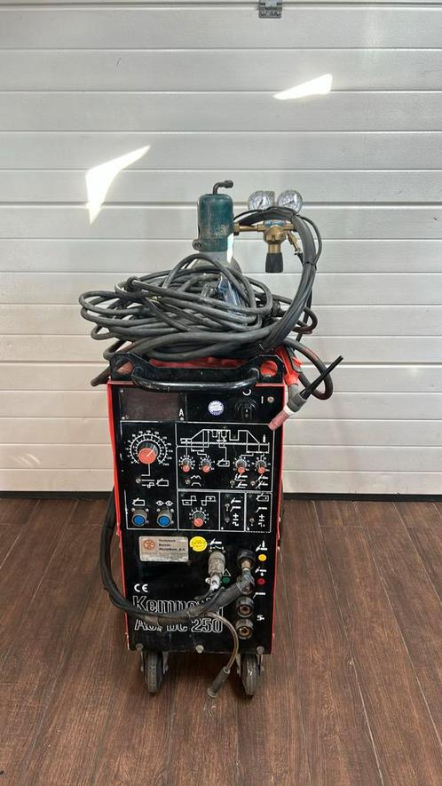 Kemppi lasapparaat tig/electrode, Doe-het-zelf en Verbouw, Gereedschap | Lasapparaten, Zo goed als nieuw, Tig, 250 ampère of meer