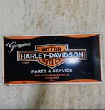 harley davidson emaille reclamebord, Ophalen of Verzenden