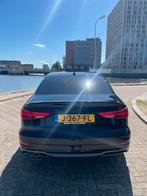 Audi A3 2.0 TDI 110KW Sedan AUT 2016 Zwart, Auto's, 1295 kg, 4 cilinders, 137 €/maand, Zwart