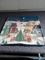 KERST:3 prachtige vintage gobelin kussenhoesjes met rits., Ophalen of Verzenden, Zo goed als nieuw, Overige kleuren, Vierkant