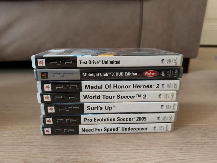 PSP Games - Collectie, Spelcomputers en Games, Games | Overige, Gebruikt, Racen en Vliegen, 1 speler, Vanaf 7 jaar, Eén computer