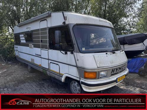 Citroën 290 Hymer Vast bed, Toilet, Koelkast Tv, Opknapper, Caravans en Kamperen, Campers, Bedrijf, Integraal, Overige merken