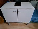 Badkamerkastje voir onder wasbak.wit, Huis en Inrichting, Ophalen, Gebruikt, 50 tot 100 cm, Minder dan 100 cm
