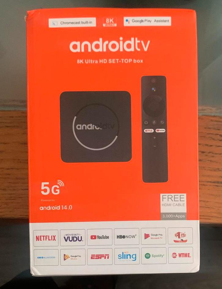 Android TV box, Audio, Tv en Foto, Decoders en Harddiskrecorders, Zo goed als nieuw, Ophalen of Verzenden