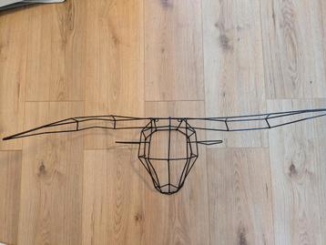 Wanddecoratie buffalo  beschikbaar voor biedingen