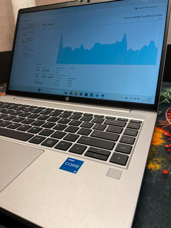 HP ProBook 440 G9 - i5 12th Gen, 8GB RAM, 240GB SSD, win 11, Computers en Software, Windows Laptops, Zo goed als nieuw, 14 inch