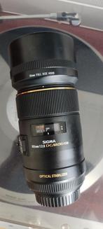 Sigma Canon 105MM Macro OS, Audio, Tv en Foto, Fotografie | Lenzen en Objectieven, Ophalen of Verzenden, Gebruikt, Macrolens