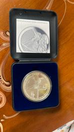 Zilveren huwelijksmunt 2002 – 33,8g zilver maxima willem, Postzegels en Munten, Munten | Nederland, Verzenden, Koningin Beatrix