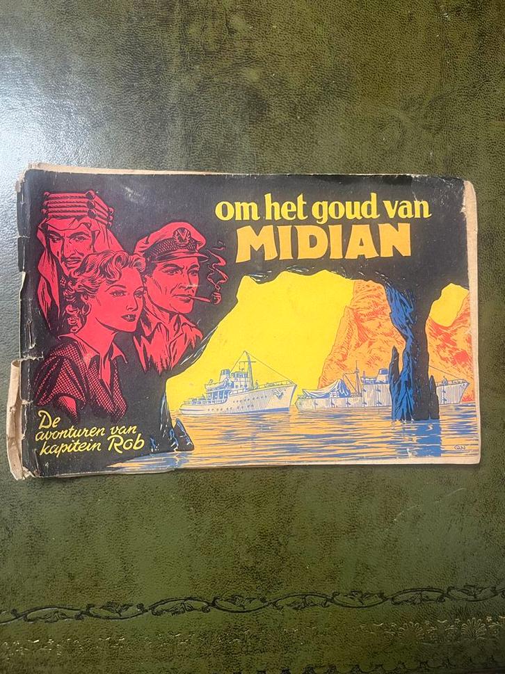 Kapitein Rob - Om het goud van Midian, Boeken, Avontuur en Actie, Gelezen, Verzenden