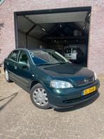 Opel Astra 1.6 I 1999 Groen /JAAR APK / TREKHAAK / LAGE KM, Auto's, Stof, 74 pk, Zwart, 4 cilinders