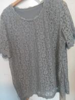 Grijs gehaakte chirt maat 44, Kleding | Dames, Ophalen of Verzenden, Zo goed als nieuw, Maat 42/44 (L), Grijs