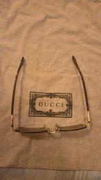 Gucci Bril Origineel - Nieuwstaat!, Sieraden, Tassen en Uiterlijk, Zonnebrillen en Brillen | Heren, Overige merken, Bruin, Ophalen of Verzenden
