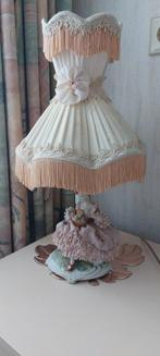 Barok Lamp met Porseleinen Figuur, Antiek en Kunst, Antiek | Lampen, Ophalen