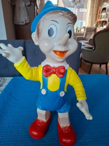  43 cm grote gemerkte Vintage Pinokkio Pop - Made in Italy beschikbaar voor biedingen
