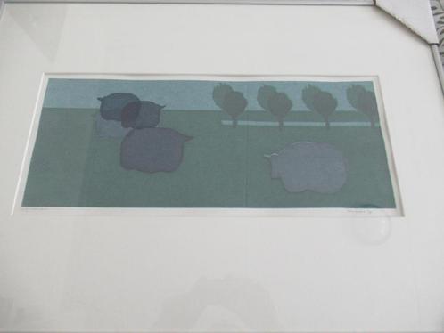 Mar Vedder - Groninger Kunst, Antiek en Kunst, Kunst | Litho's en Zeefdrukken, Ophalen of Verzenden